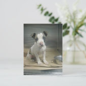 Sehe ich dir gemein aus? postkarte (Stehend Vorderseite)