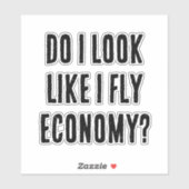 Sehe ich so aus, als ob ich ein preiswertes, sonni aufkleber (Blatt)