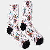 Sehe ich wie ein Bündel Nerven aus? Neuron Synapse Socken (Rechts)