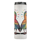 Sehe ich wie ein Mensch aus? Thermosbecher (Rückseite)