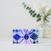 Sehen Augen geometrische moderne Wasserfarbe Visitenkarte (Stehend Vorderseite)