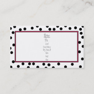 Sehen der Stellen Visitenkarte