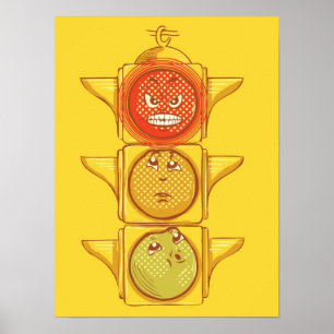 Sehen des Rotes Poster