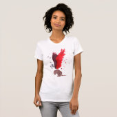 Sehen des Rotes T-Shirt (Vorne ganz)