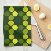 Sehen Dots Lemon Limon KITCHEN TOWEL Handtuch (Viertel Falte)