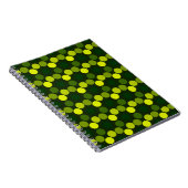 Sehen Dots Lemon Limon Spiral Notebook Notizblock (Rechte Seite)