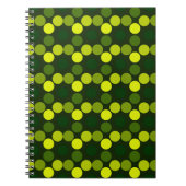 Sehen Dots Lemon Limon Spiral Notebook Notizblock (Vorderseite)