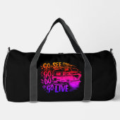 Sehen, Go Do, Go Live Adventure Duffle Bag (Vorderseite)