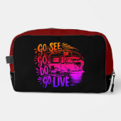 Sehen, Go Do, Go Live Adventure Waschbeutel (Vorderseite)