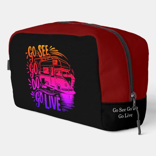 Sehen, Go Do, Go Live Adventure Waschbeutel (Rechte Ecke)