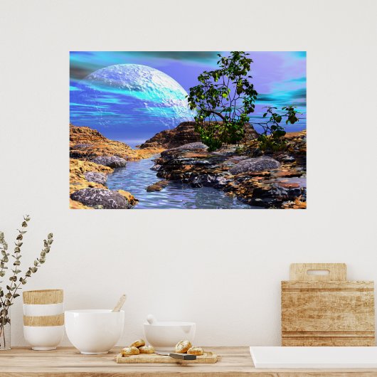 Sehen ist glauben poster (Küche)