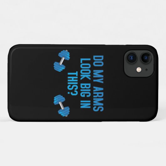 Sehen meine Arme darin groß aus? Case-Mate iPhone Hülle (Rückseite (Horizontal))