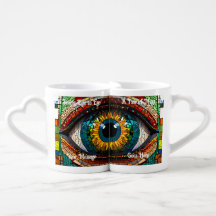Sehen Sie Augen zu Auge: Spaß Niedlich