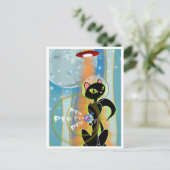 SEHEN SIE AUS! KITTEN GOTTA RAYGUN VON TRISTAN BER POSTKARTE (Stehend Vorderseite)