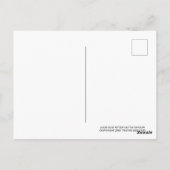 SEHEN SIE AUS! KITTEN GOTTA RAYGUN VON TRISTAN BER POSTKARTE (Rückseite)