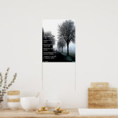 Sehen Sie, bevor Sie springen Poster (Küche)