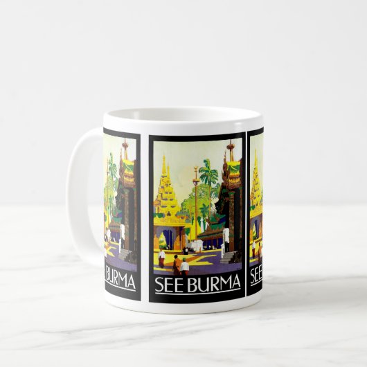 Sehen Sie Birma Kaffeetasse (Vorderseite Links)