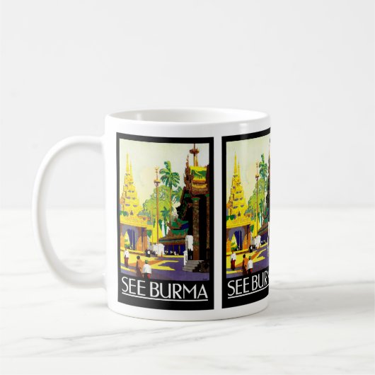 Sehen Sie Birma Kaffeetasse (Links)