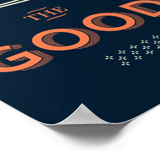 Sehen Sie das Gute Poster (Ecke)