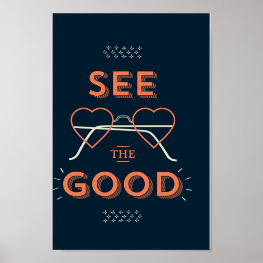 Sehen Sie das Gute Poster (Vorne)