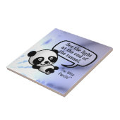 Sehen Sie das Licht am Ende des Tunnels Fliese (Seite)