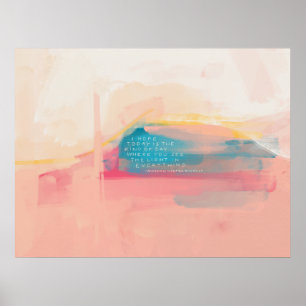 "Sehen Sie das Licht in allem" Poster