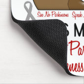 Sehen Sie, dass zu sprechen keine Parkinsons Mousepad (Ecke)