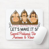 Sehen Sie, dass zu sprechen keine Parkinsons Mousepad (Mit Mouse)