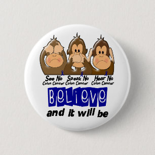 Sehen Sie, dass zu sprechen keinen Darmkrebs 3 Button