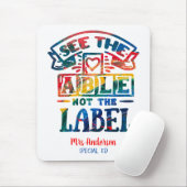 Sehen Sie den Lehrer zum Thema "Able Not the Label Mousepad (Mit Mouse)