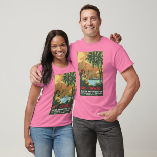 Sehen Sie der Burnout-T - Shirt Hawaii-Männer