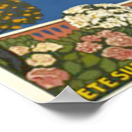 Sehen Sie die Côte d'Azur Poster (Ecke)