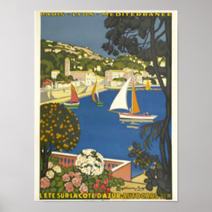 Sehen Sie die Côte d'Azur Poster