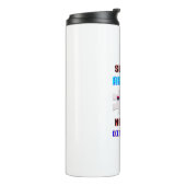 Sehen Sie die Fähigkeit nicht die Behindertenspekt Thermosbecher (Nach links gedreht)