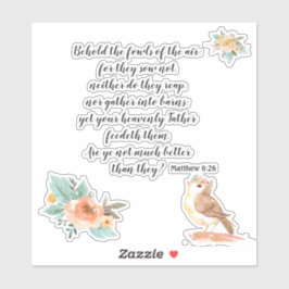 Sehen Sie die Fowls der Luftblase-Sticker Aufkleber