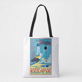 Sehen Sie die große amerikanische Tasche