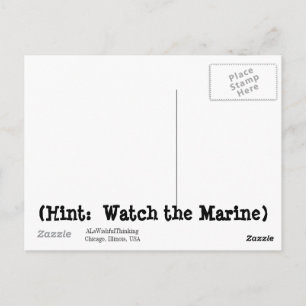 SEHEN SIE DIE MARINE (1951) POSTKARTE