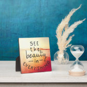 Sehen Sie die Schönheit in allem Fotoplatte (InSitu)