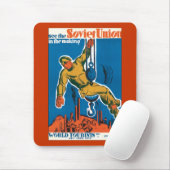 Sehen Sie die sowjetische Gewerkschaft im Entstehe Mousepad (Mit Mouse)