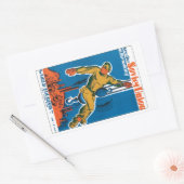 Sehen Sie die sowjetische Gewerkschaft im Entstehe Rechteckiger Aufkleber (Umschlag)