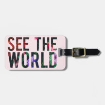 Sehen Sie die Welt, Gepäckanhänger