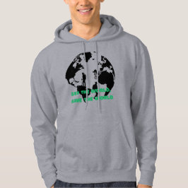 Sehen Sie die Welt Gerettet Radwandern Hoodie