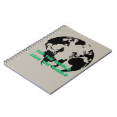 Sehen Sie die Welt Gerettet Radwandern Notizblock (Linke Seite)