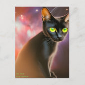 Sehen Sie diese Augen, so grün-ich kann 1000 Jahre Postkarte (Vorderseite)