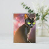 Sehen Sie diese Augen, so grün-ich kann 1000 Jahre Postkarte (Stehend Vorderseite)