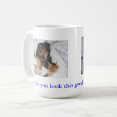 Sehen Sie diese gute Cavalier King Charles Tasse? Kaffeetasse (Vorderseite Links)