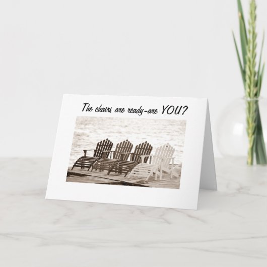 SEHEN SIE EINEN SPELL-RELAX UND GENIESSEN SIE IHRE KARTE (Vorderseite)