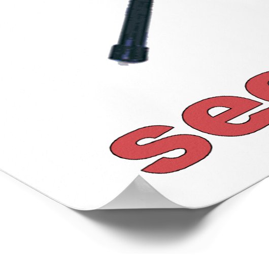 Sehen Sie es wird Lacrosse kommen Poster (Ecke)