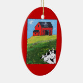 Sehen Sie Felsen-Stadtverzierung Keramik Ornament (Rechts)