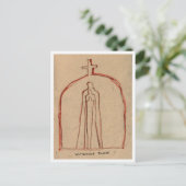 Sehen Sie Gedanken. Postkarte (Stehend Vorderseite)